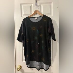 Rare New LuLaRoe Irma in Starburst Pattern